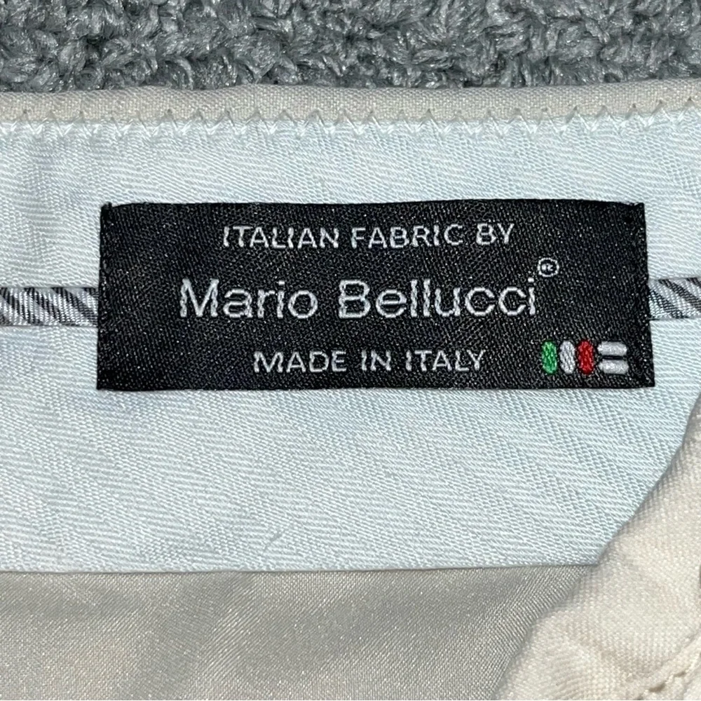 J Crew Linen Blend Mario Bellucci Pants Womens Size 2 Tan Italian Straight Leg - Picture 6 of 12